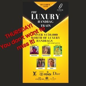 December 18!! Opan Bins Handbag Train Like to Be Notified